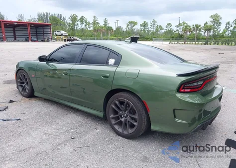 2020 Dodge Charger Scat Pack Rwd z USA, uszkodzony, nr VIN 2C3CDXGJ3LH233061